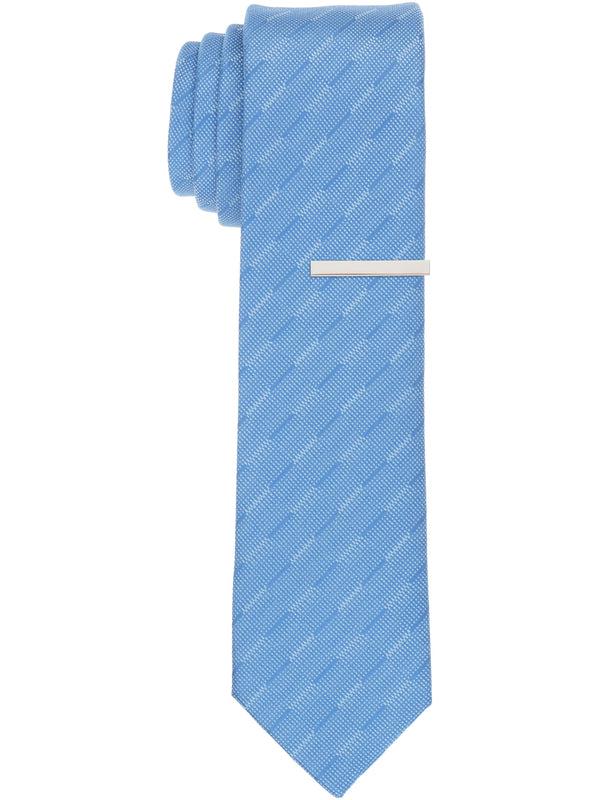 Perry Ellis Holtan Solid Slim Tie Navy