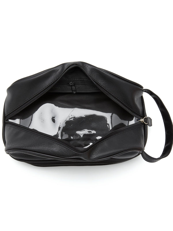 Perry Ellis Pebble Travel Kit Black