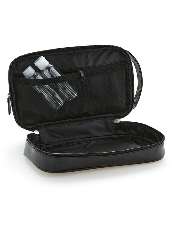 Perry Ellis Pebble Travel Kit Black