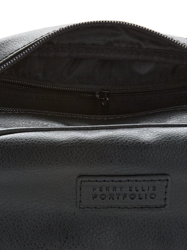 Perry Ellis Pebble Travel Kit Black