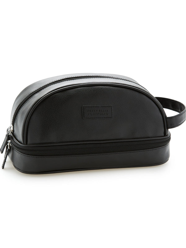 perry ellis Pebble Travel Kit Black