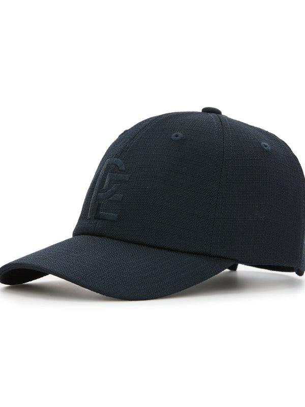 Perry Ellis Perry Linen Textured Cap Dark Sapphire
