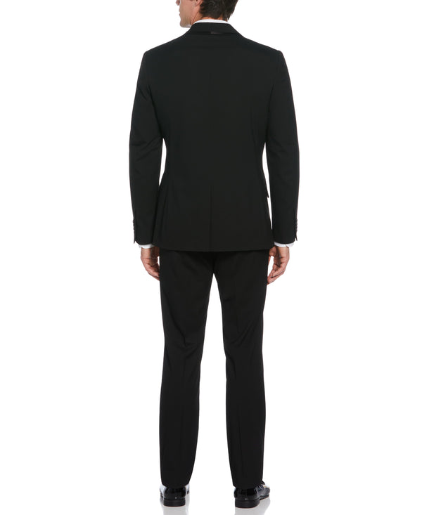 Perry Ellis Slim Fit Black Stretch Tuxedo