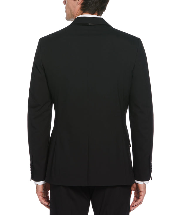 Perry Ellis Slim Fit Black Stretch Tuxedo