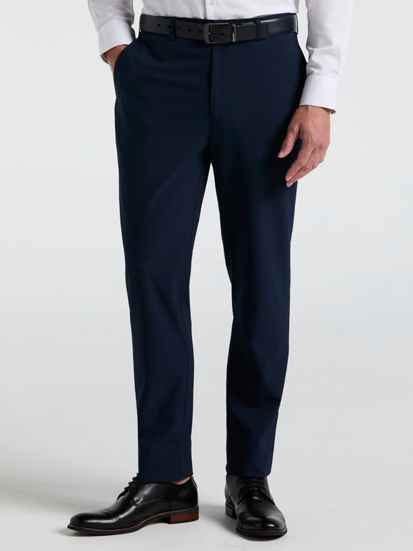perry ellis Slim Fit Seersucker Suit Pant Navy
