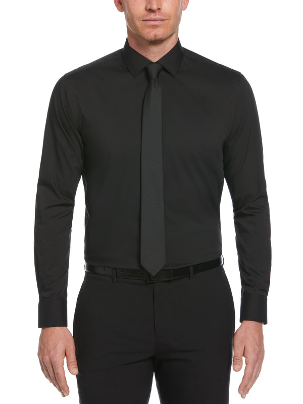 perry ellis Slim Fit Solid Dress Shirt Black