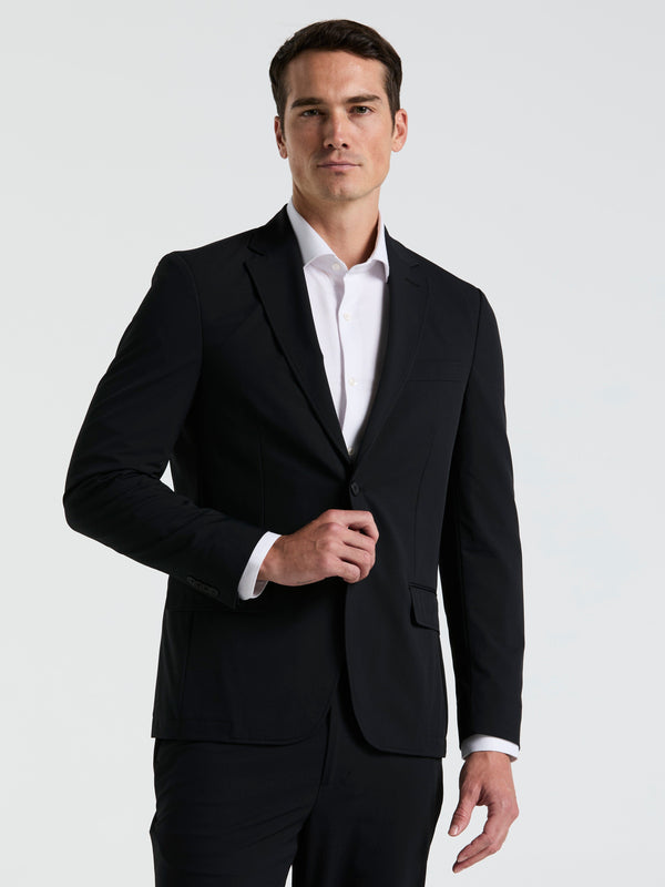 perry ellis Slim Fit Tech 2.0 Suit Jacket Black