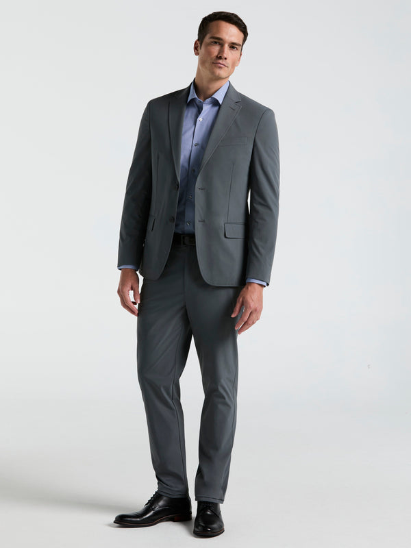 Perry Ellis Slim Fit Tech 2.0 Suit Jacket Grey