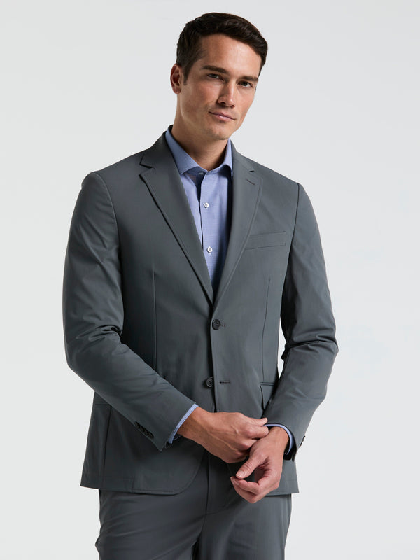 perry ellis Slim Fit Tech 2.0 Suit Jacket Grey
