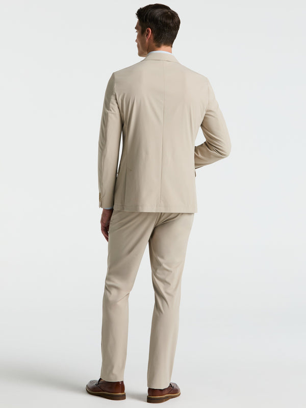 Perry Ellis Slim Fit Tech 2.0 Suit Pant Khaki