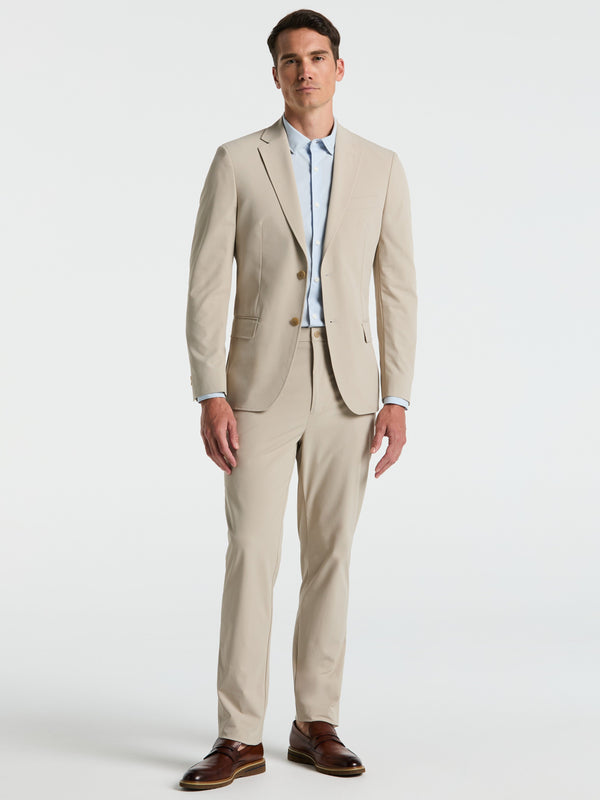 perry ellis Slim Fit Tech 2.0 Suit Pant Khaki