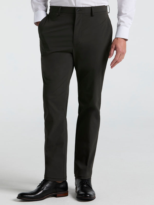 perry ellis Slim Fit Tech 2.0 Suit Pant Olive