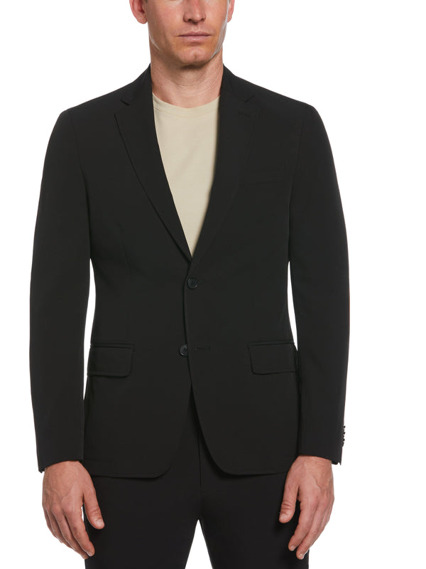 perry ellis Slim Fit Tech Suit Jacket Black
