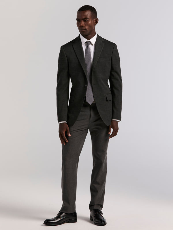 Perry Ellis Slim Olive Textured Sportcoat Olive