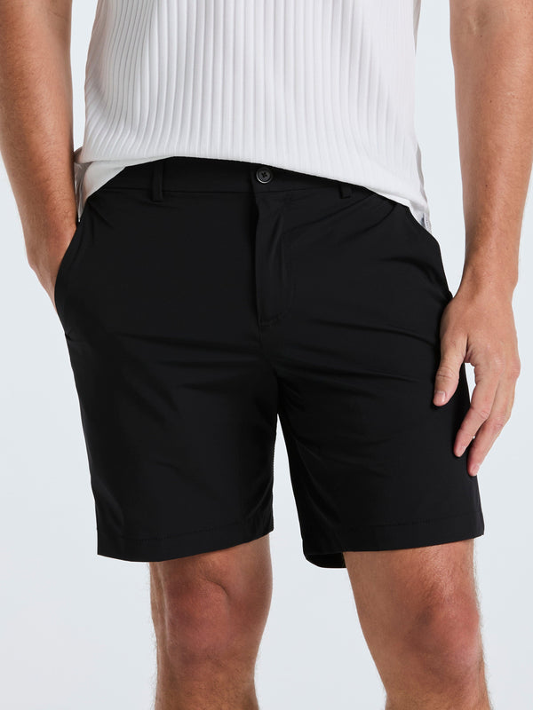 Perry Ellis Stretch Solid Tech Short Black