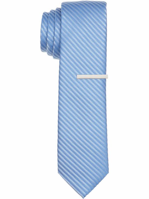 perry ellis Tolland Micro Slim Fit Tie Blue