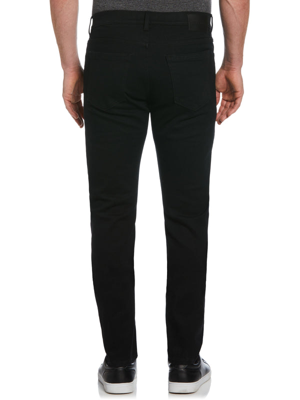 Perry Ellis Slim Fit Black Rinse 5-Pocket Denim Jeans Black Rinse