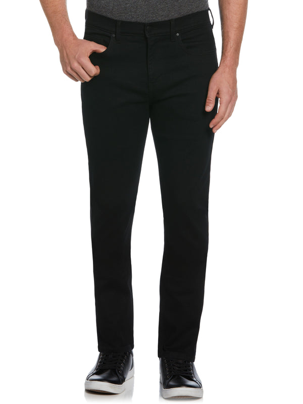 perry ellis Slim Fit Black Rinse 5-Pocket Denim Jeans Black Rinse