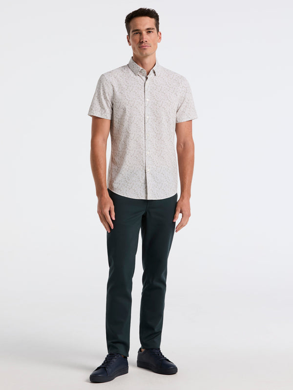 perry ellis Slim Fit Linear Floral Shirt London Fog