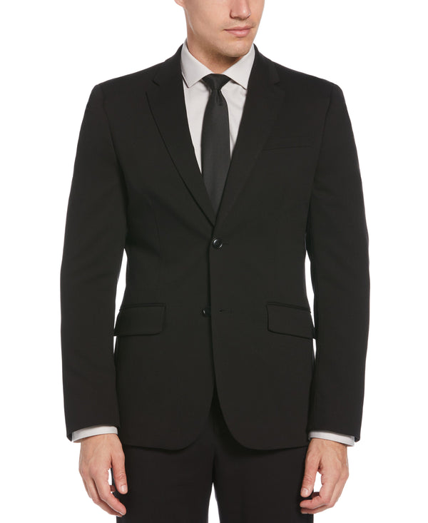 perry ellis Slim Fit Performance Tech Suit Jacket Black