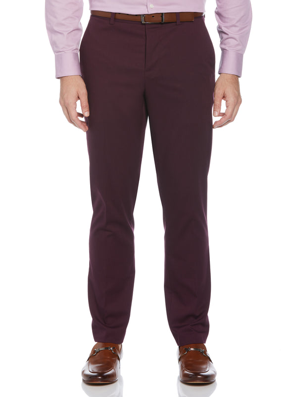 Perry Ellis Slim Fit Performance Tech Suit Pant Alloy
