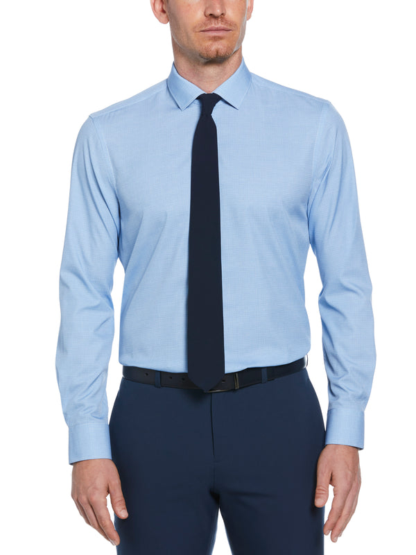perry ellis Slim Fit Total Stretch Performance Dress Shirt Light Blue