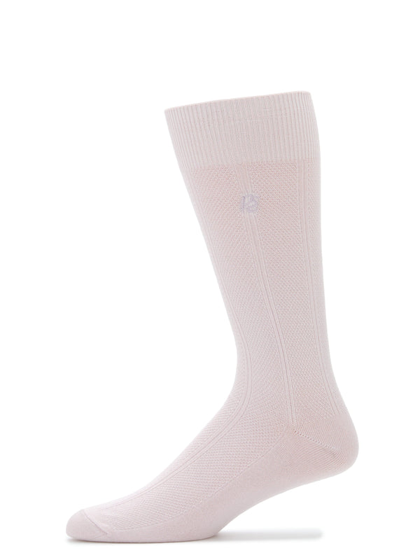 Perry Ellis Textured Stitch Logo Socks Kentucky Blue