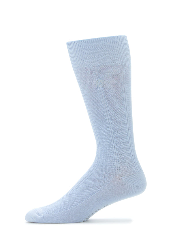 perry ellis Textured Stitch Logo Socks Kentucky Blue
