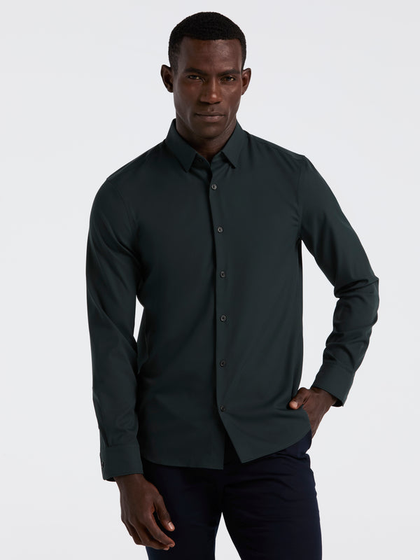 perry ellis Untucked Total Stretch Slim Fit Shirt Magical Forest