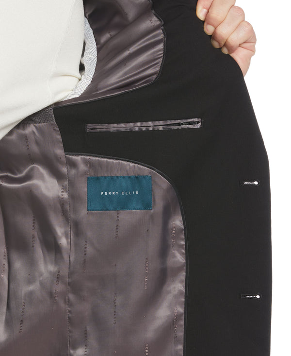 Perry Ellis Very Slim Fit Performance Tech Suit Jacket Alloy