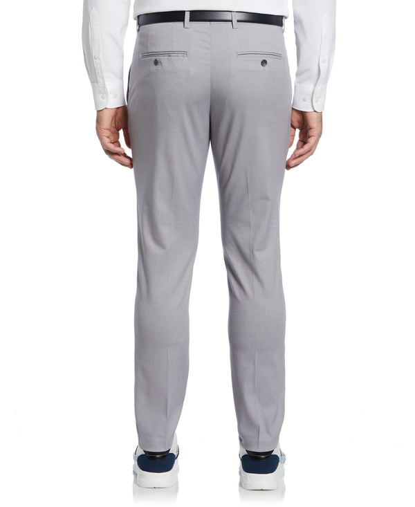 Perry Ellis Very Slim Fit Performance Tech Suit Pant Alloy