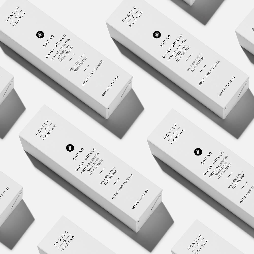 Pestle & Mortar Daily Shield SPF 50 UVA | UVB | PA+++ | 50ML E | 1.7 FL OZ