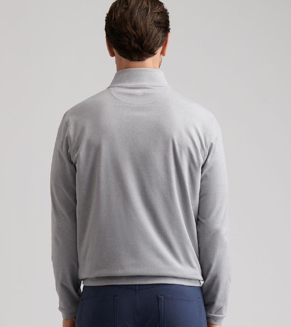 Peter Millar Ardent Air Performance Quarter-Zip Gale Grey