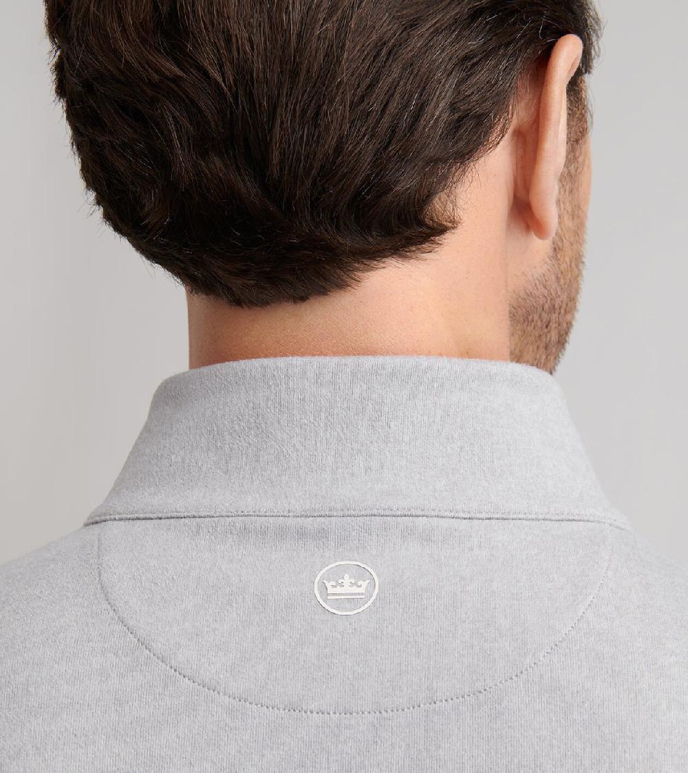 Peter Millar Ardent Air Performance Quarter-Zip Gale Grey