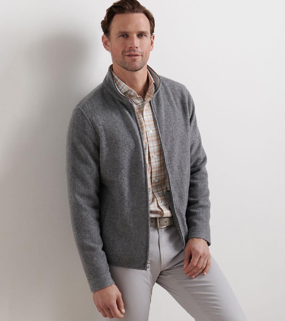 Peter Millar Artisan Crafted Cashmere Jacket OSLO GREY