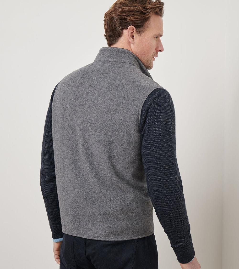 Peter Millar Artisan Crafted Cashmere Vest OSLO GREY