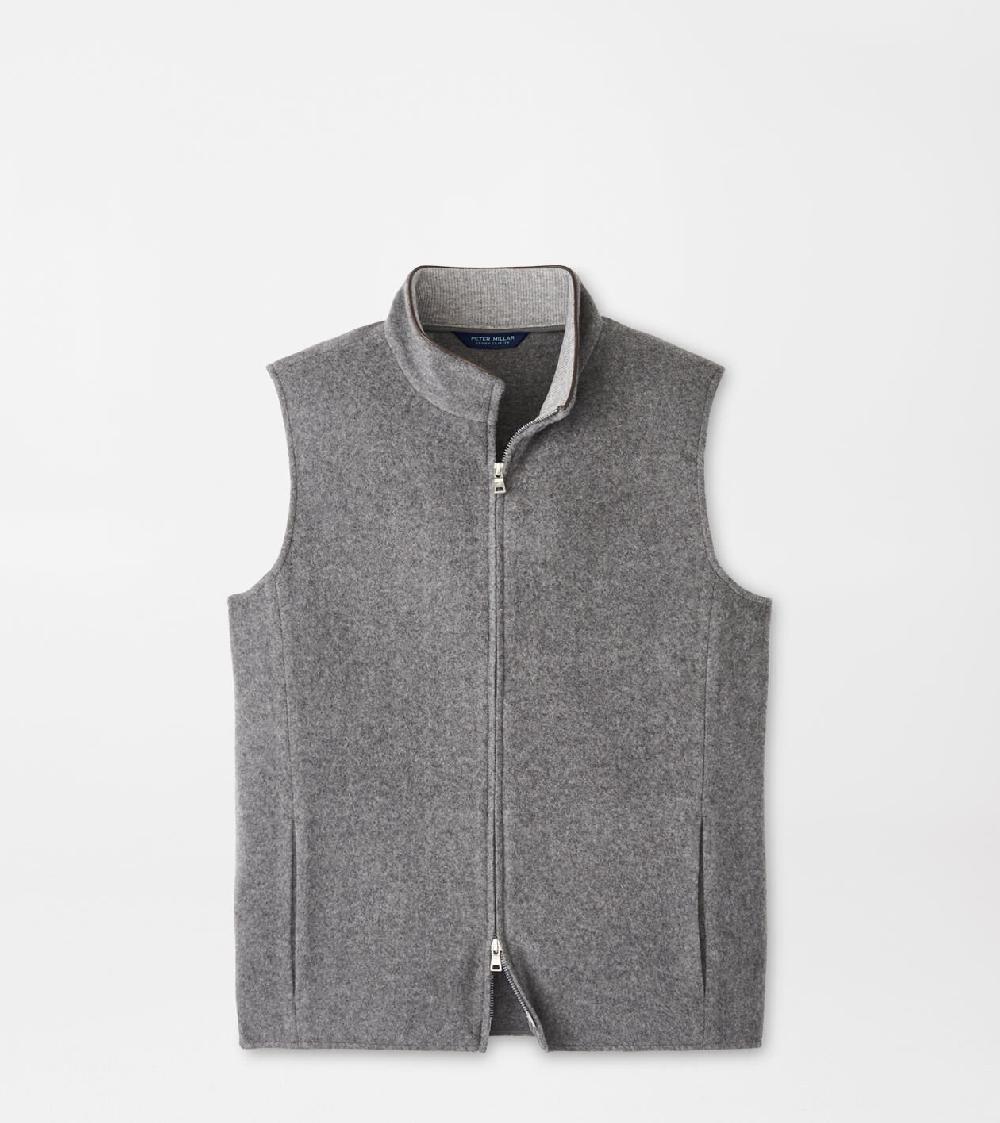 peter millar Artisan Crafted Cashmere Vest OSLO GREY
