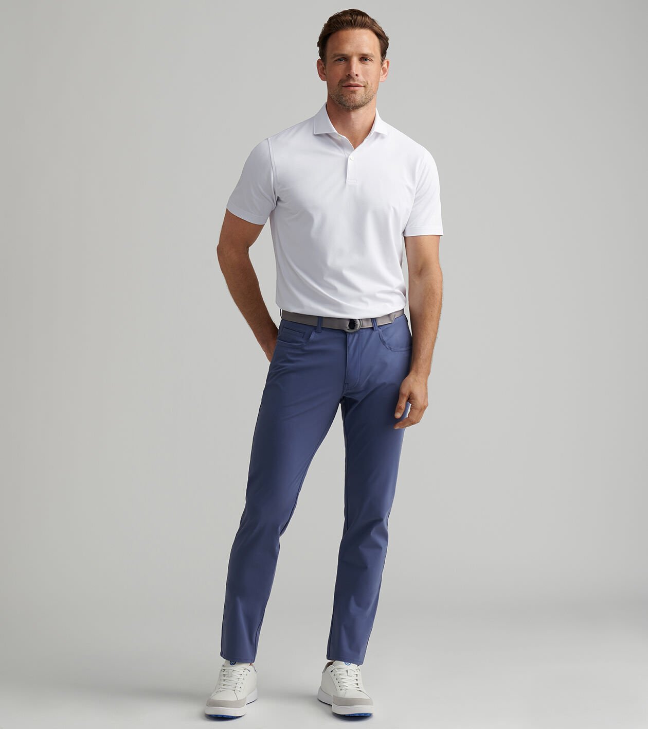 Peter Millar Bingham Performance Five-Pocket Pant Nebula Blue