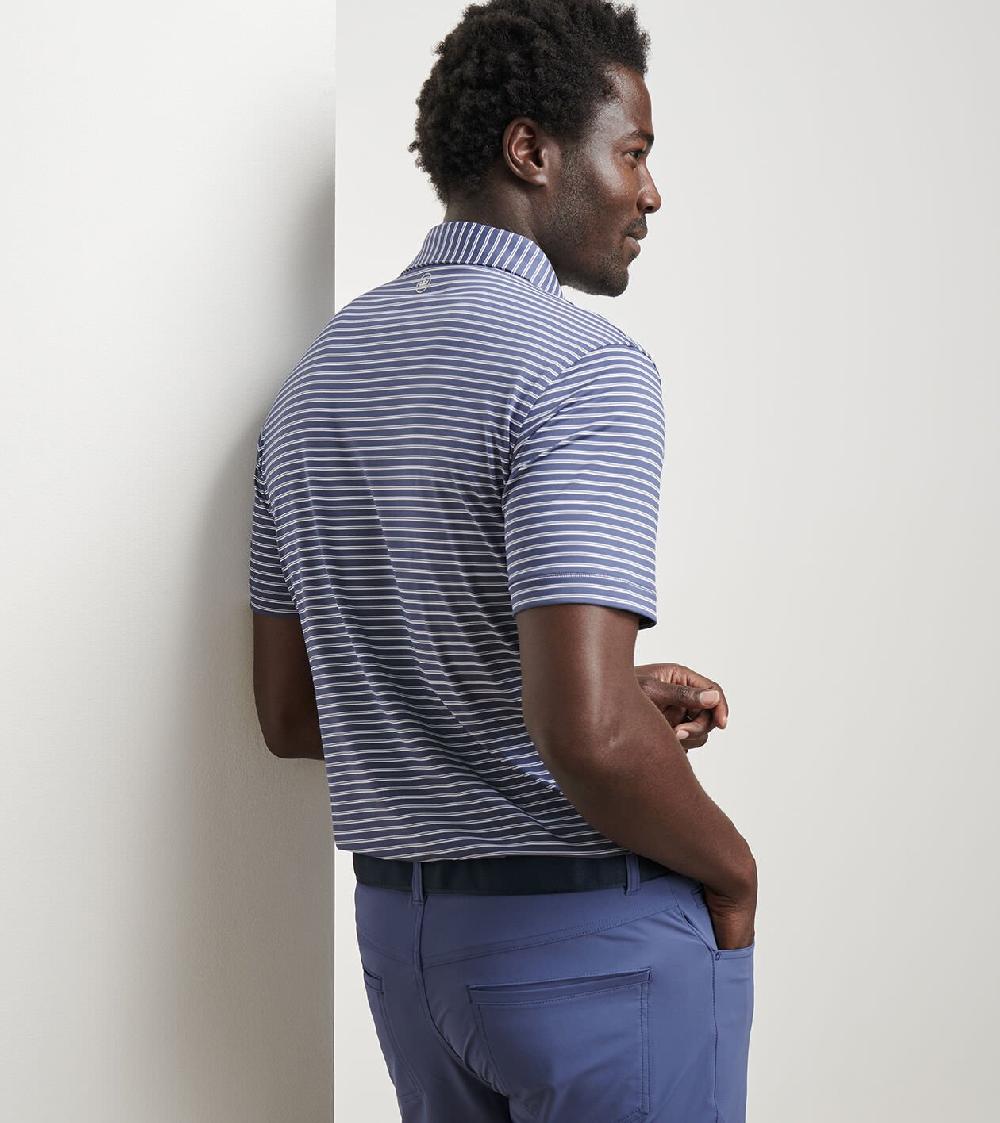 Peter Millar Bridge Performance Jersey Polo Nebula Blue