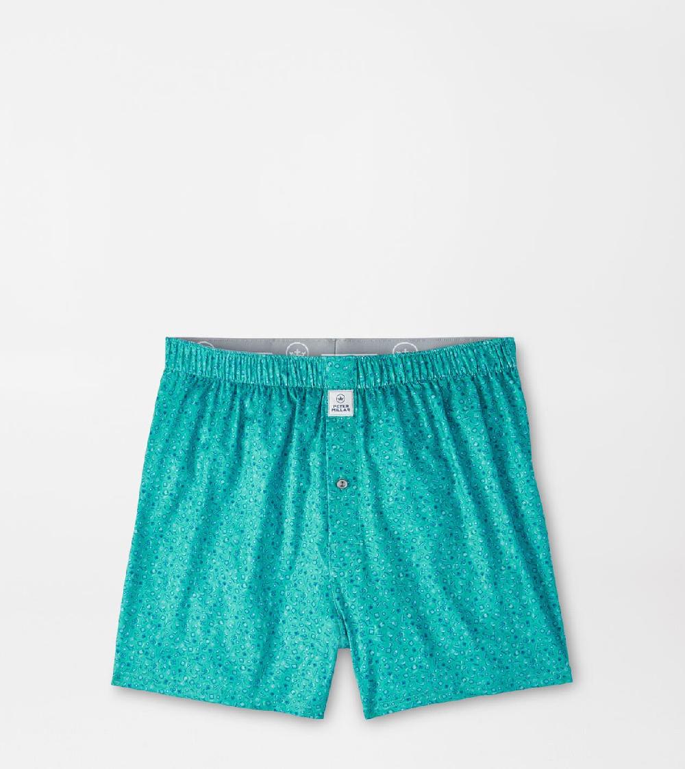 peter millar Day Of The Dead Performance Boxer Short Meadow