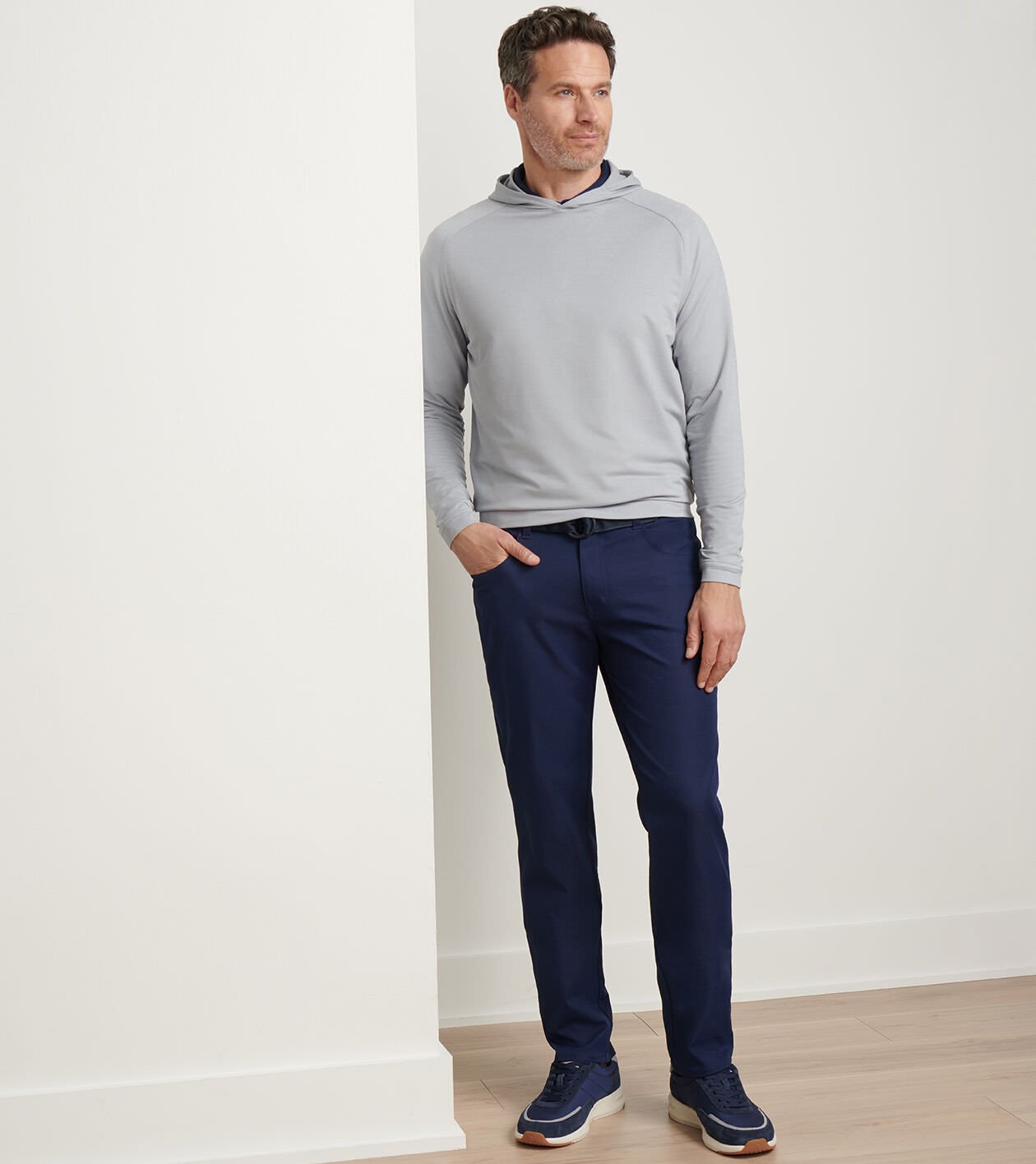 Peter Millar Eb66 Performance Five-Pocket Pant Navy