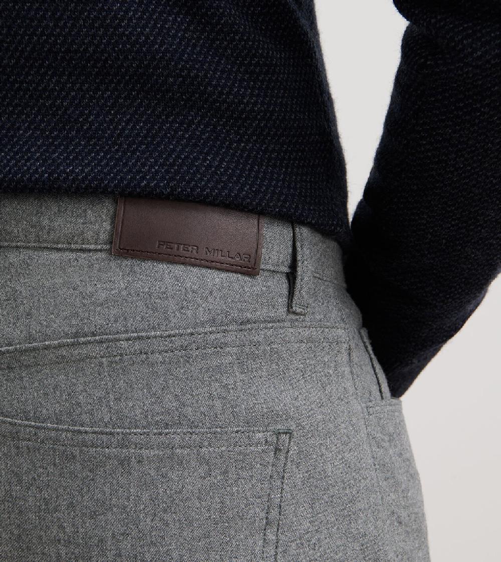Peter Millar Excursionist Flex Alpine Five-Pocket Pant Nickel