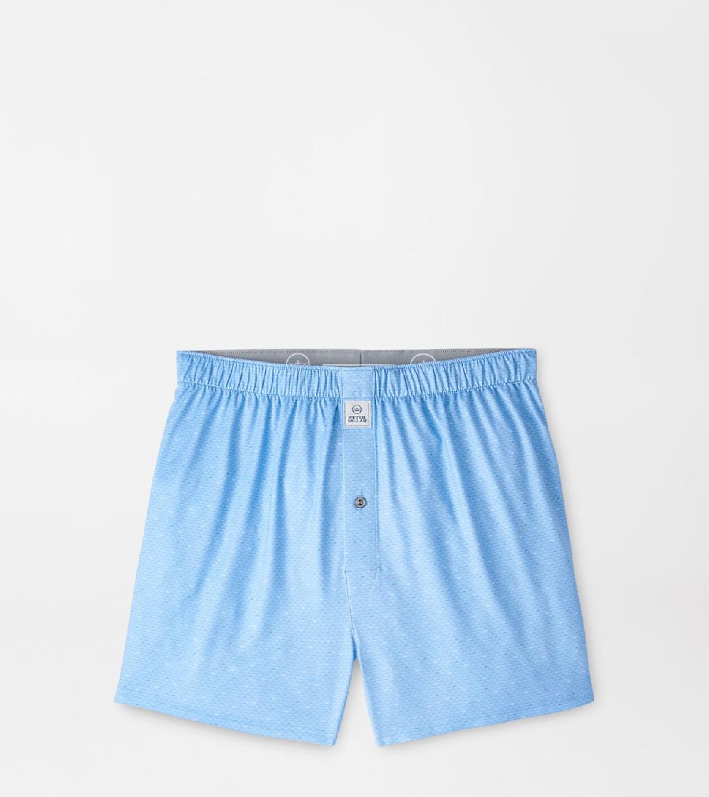 peter millar Fall Football Performance Boxer Short Cottage Blue