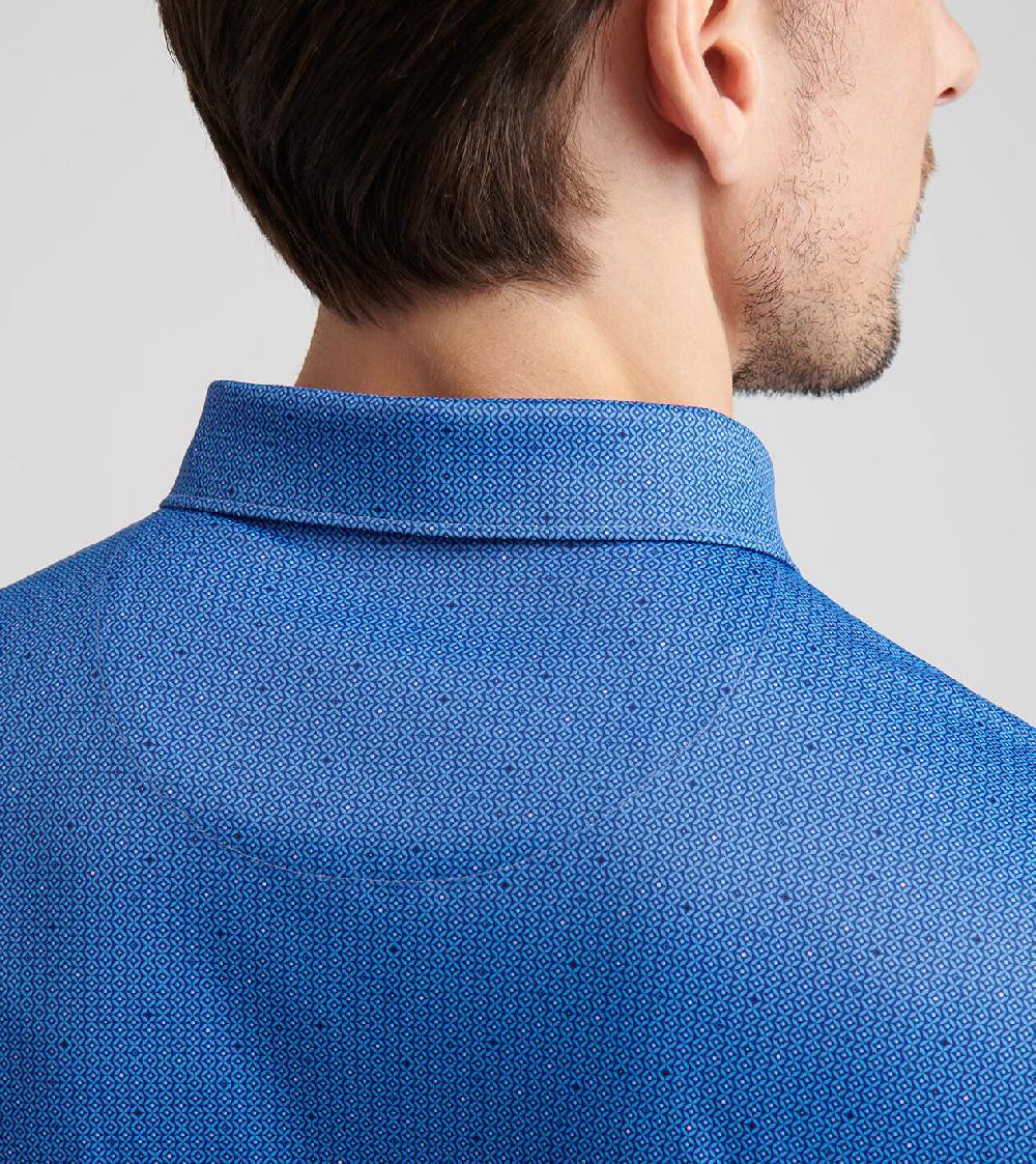 Peter Millar Featherweight Kinston Performance Polo Evening Tide
