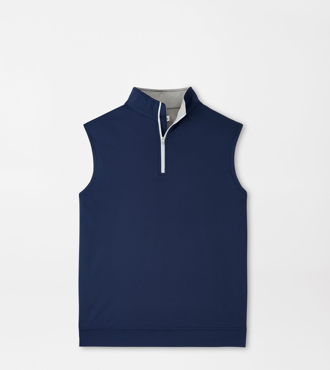 peter millar Galway Stretch Loop Terry Quarter-Zip Vest Navy