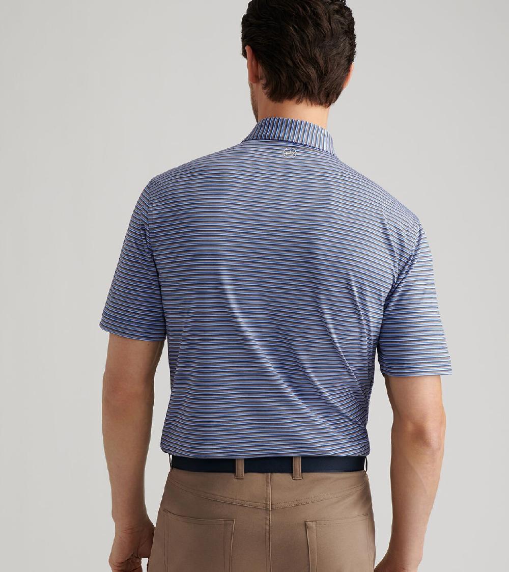 Peter Millar Lenway Performance Jersey Polo POPLAR BROWN