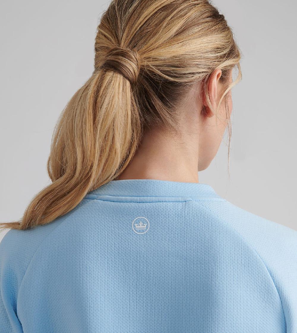 Peter Millar Lumi-Knit Performance Crewneck BLUE SOUND