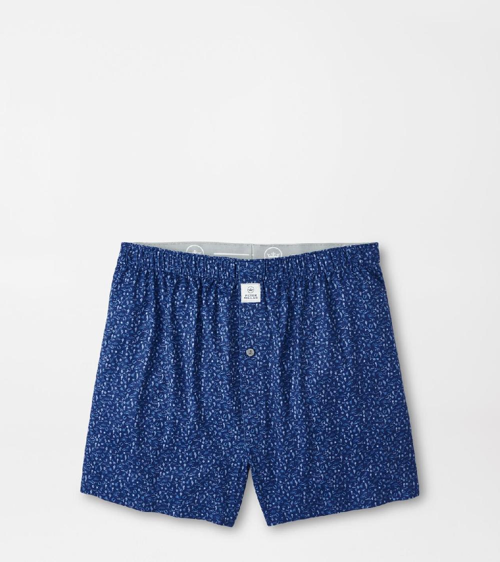 peter millar Outlaw Performance Boxer Short Sport Navy