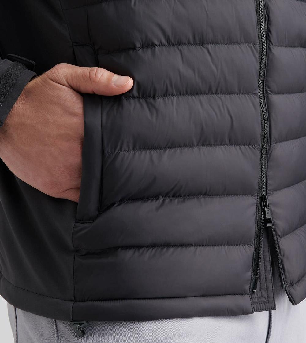 Peter Millar Apex Hybrid Hoodie CARBON BLACK