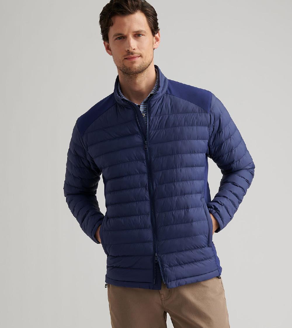 Peter Millar Apex Quilted Jacket Navy